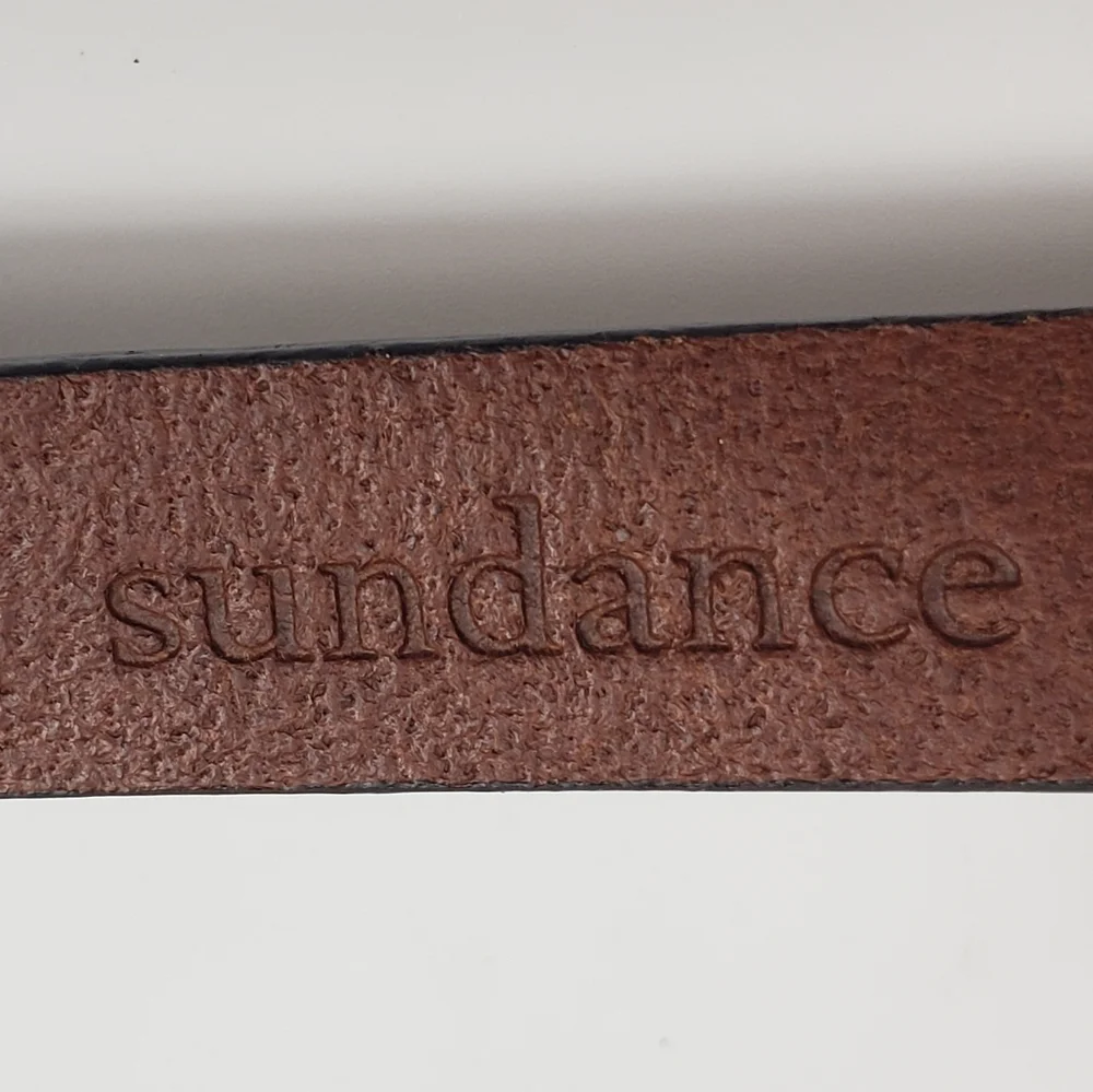 Sundance Brown Leather - Tooled Engraved w/ Bronze Southwestern Equestrian XXS